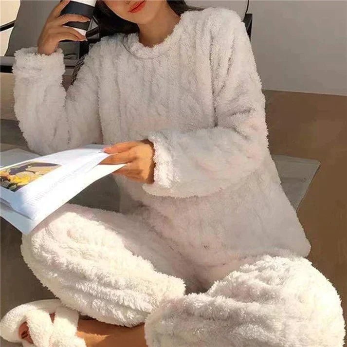 Ensemble Pyjama Polaire Femme