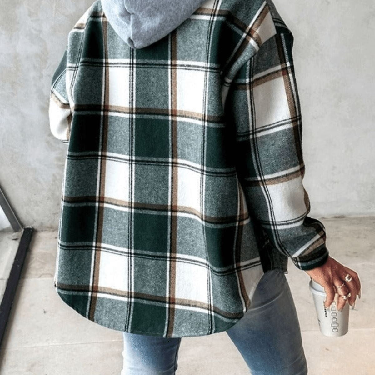 Antonia - Veste à carreaux pour femmes Essentielle
