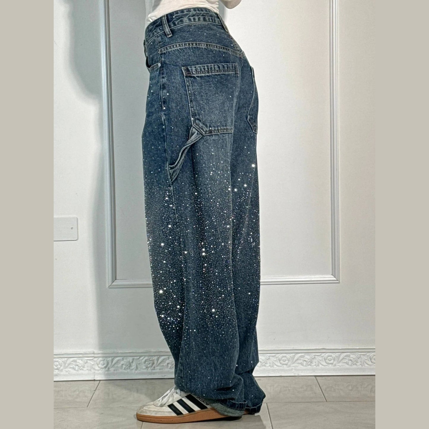 Jean en denim Balloon Carpenter Shine