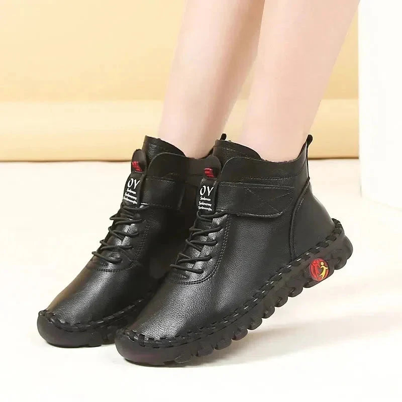 Chaussures en Cuir Ultra Confortables & Chaudes FEMININO Essentielle