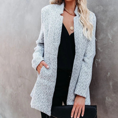 Yvette | Veste en tweed élégante pour la mi-saison pour femme