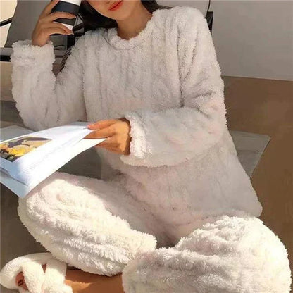 Ensemble Pyjama Polaire Femme