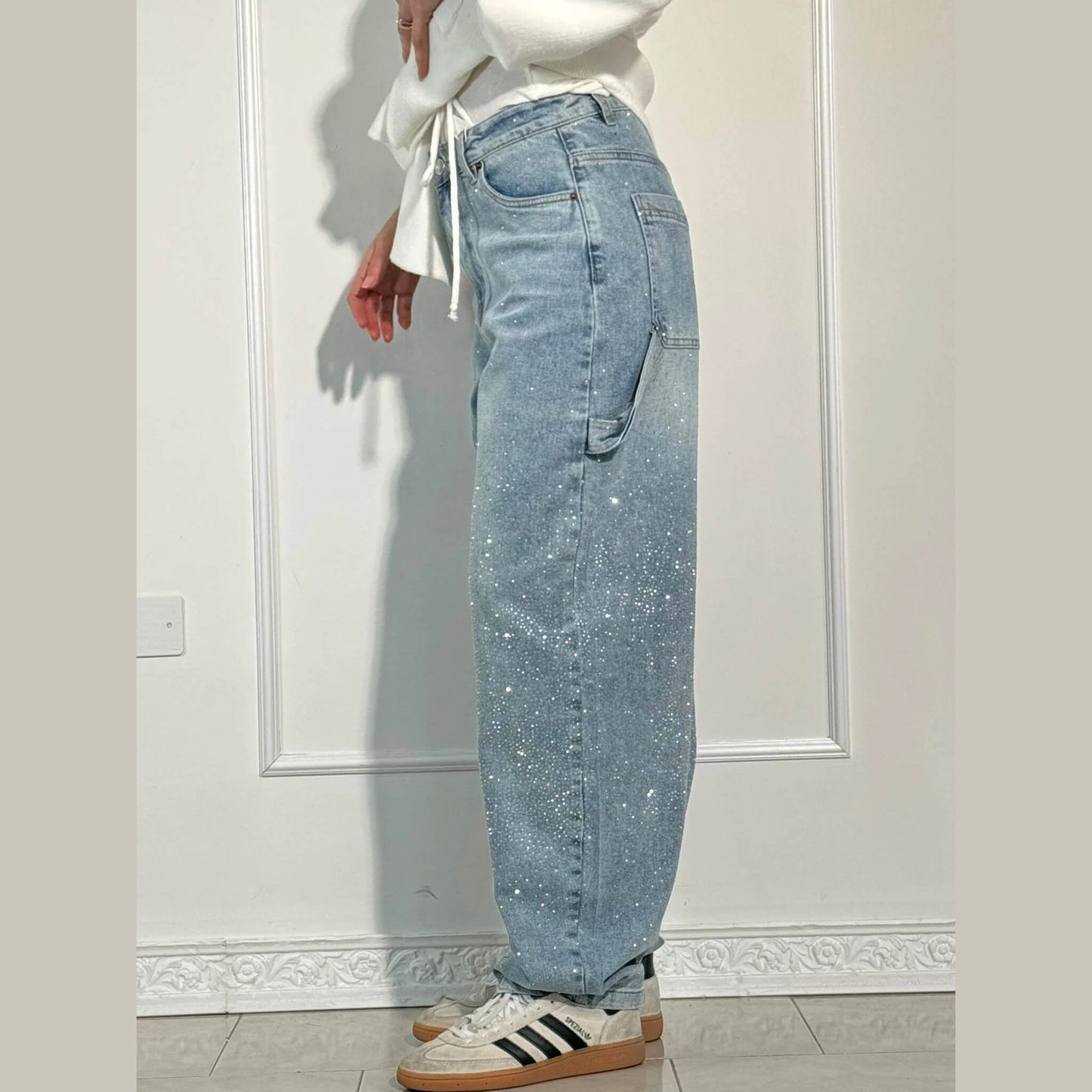 Jean en denim Balloon Carpenter Shine