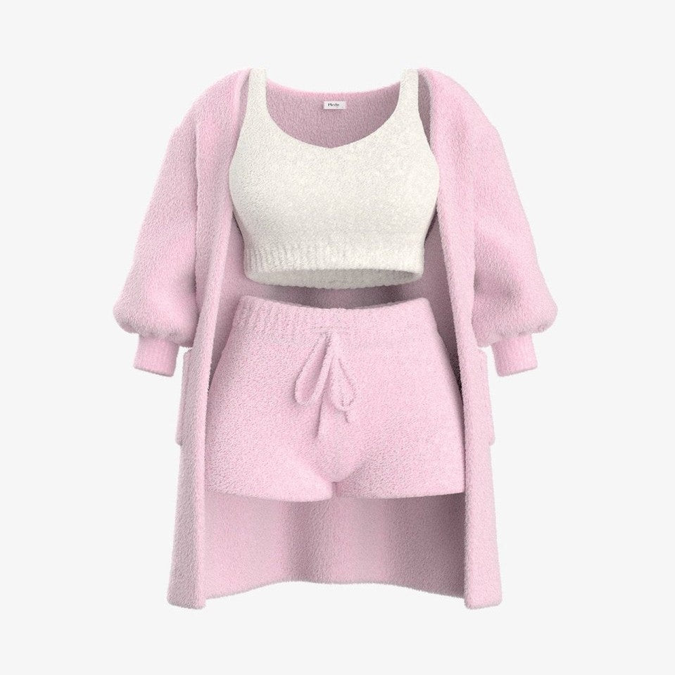 Ensemble Pyjama Femme Tricot Douillet