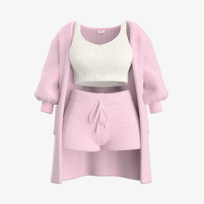 Ensemble Pyjama Femme Tricot Douillet