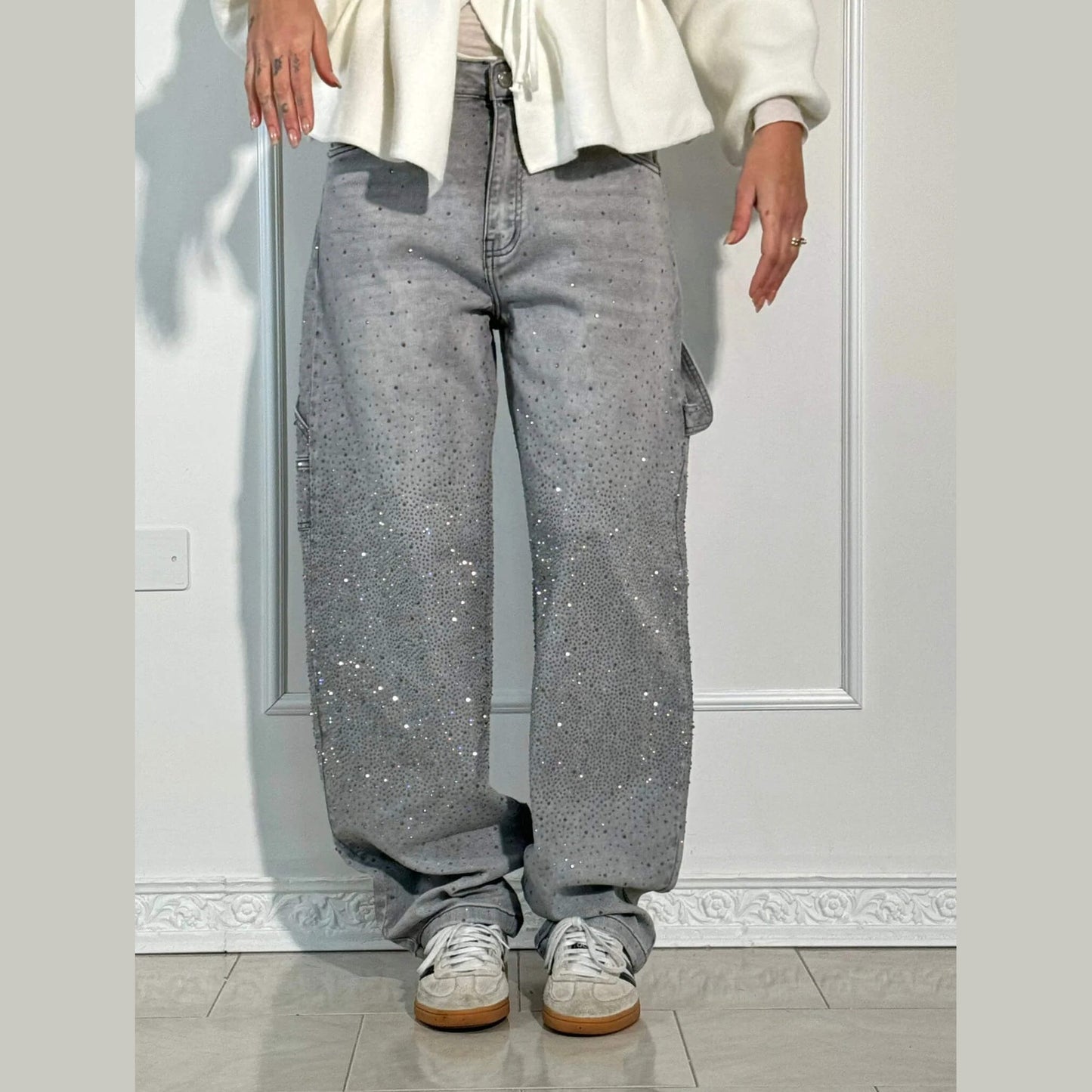 Jean en denim Balloon Carpenter Shine