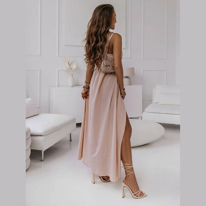 Irlande | Robe Cami Midi Sans Manches Pour Femme