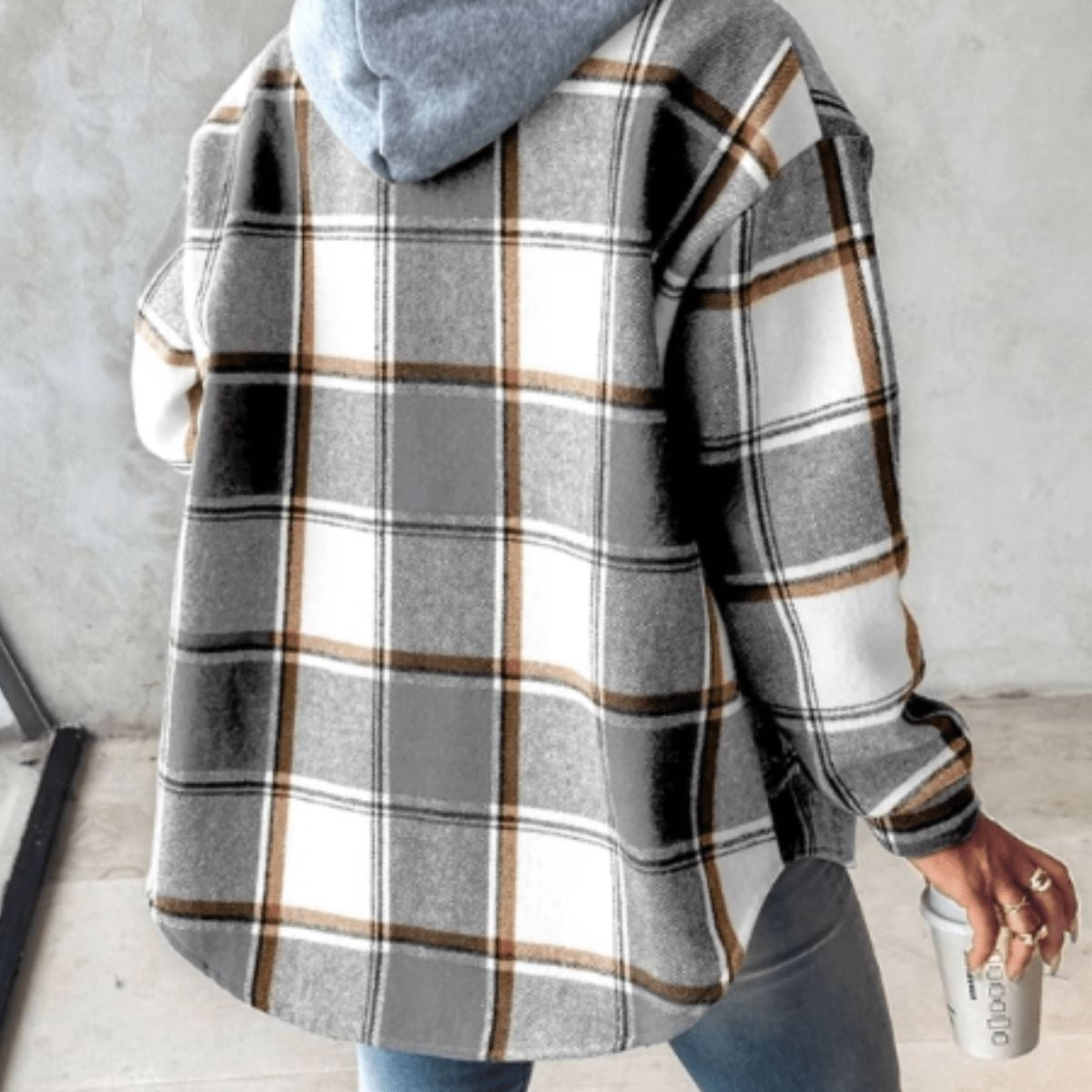 Antonia - Veste à carreaux pour femmes Essentielle 