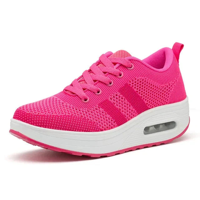 Baskets orthopédiques à bulles d'air FEMININO Essentielle Fushia 35 