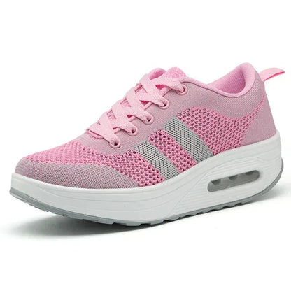 Baskets orthopédiques à bulles d'air FEMININO Essentielle Rose 35 