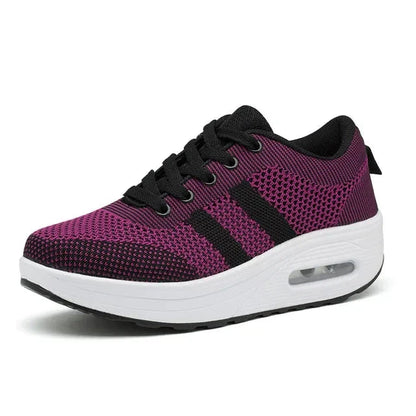 Baskets orthopédiques à bulles d'air FEMININO Essentielle Violet 35 