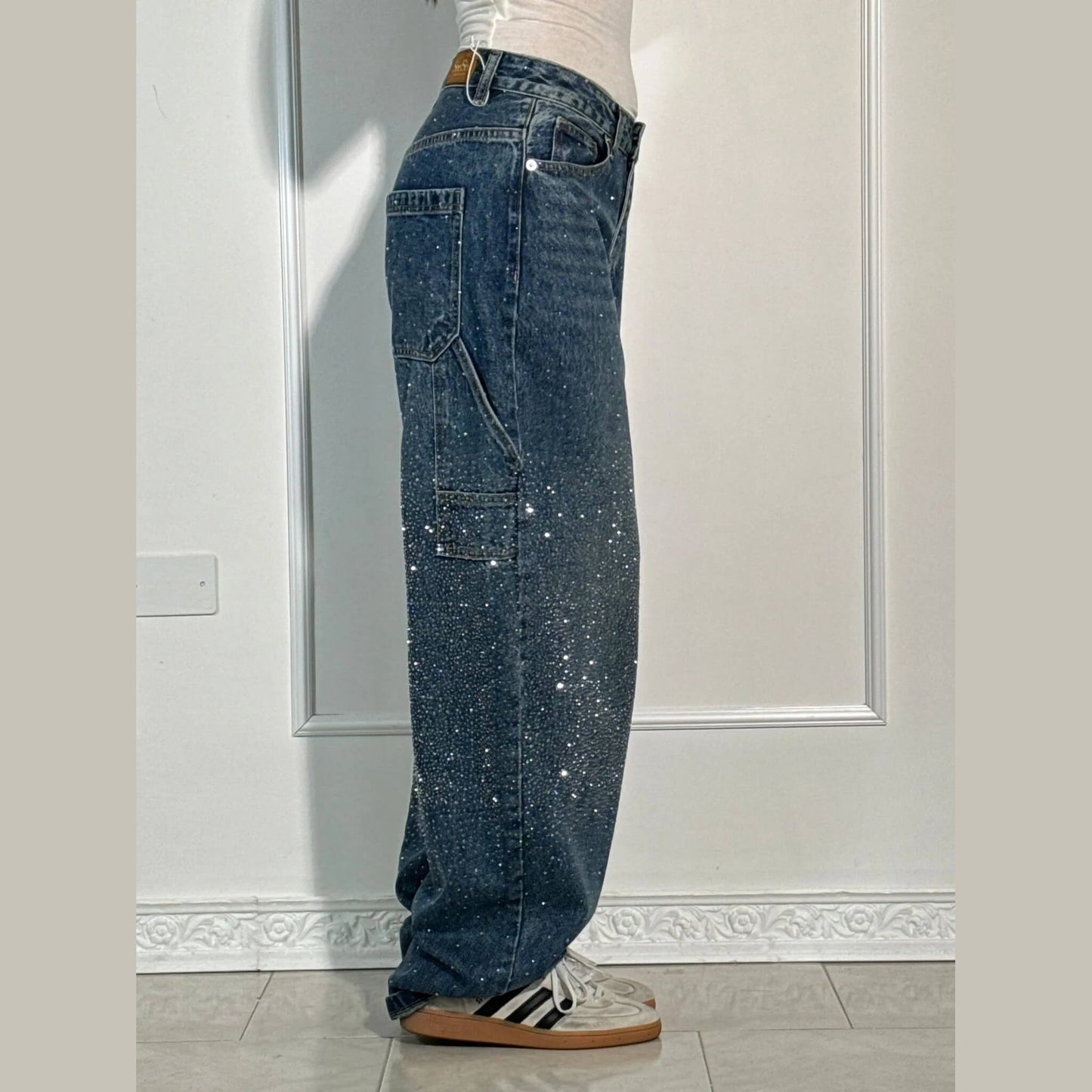 Jean en denim Balloon Carpenter Shine