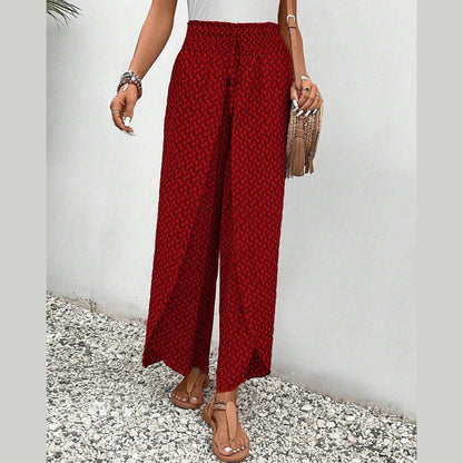 Louanne | Pantalon pour femmes à imprimé géométrique