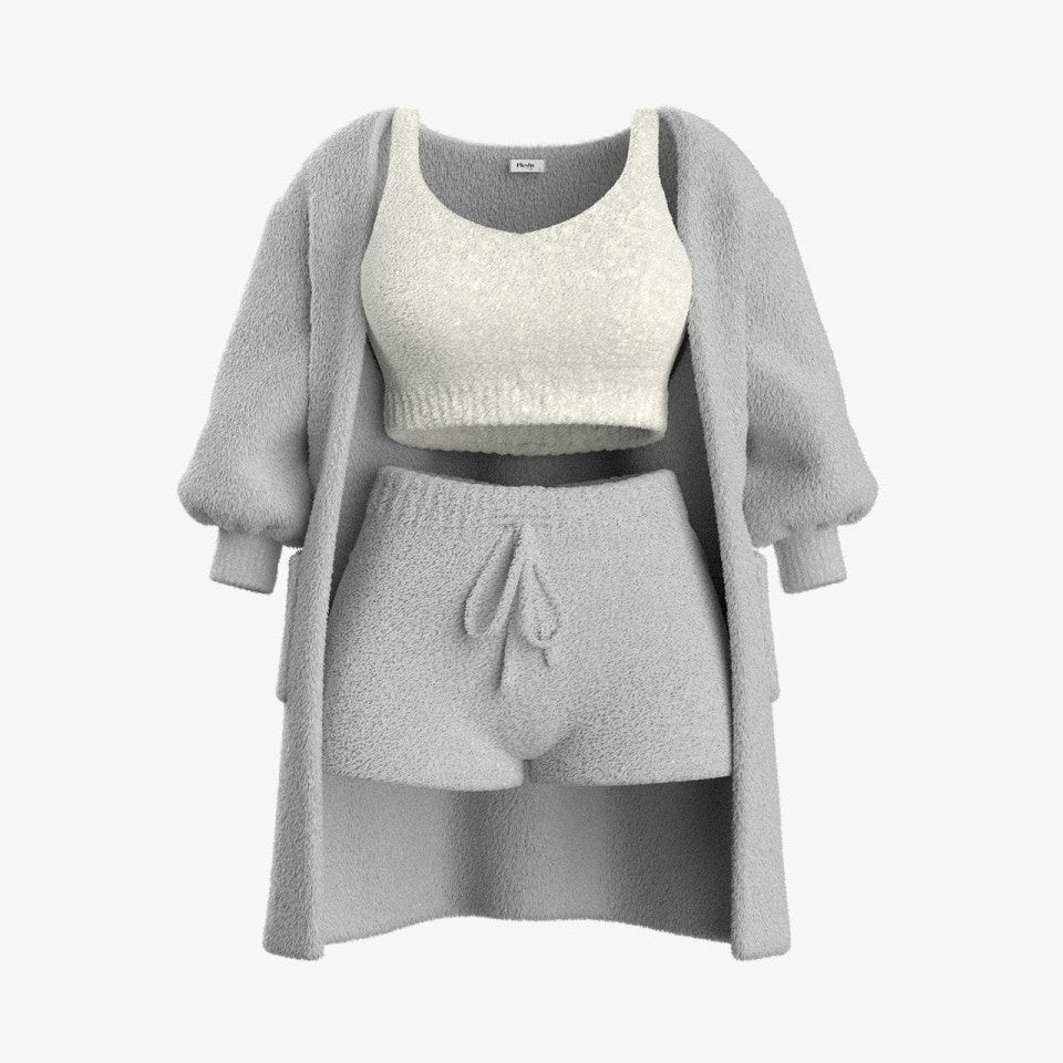 Ensemble Pyjama Femme Tricot Douillet