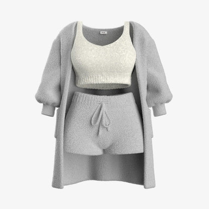 Ensemble Pyjama Femme Tricot Douillet