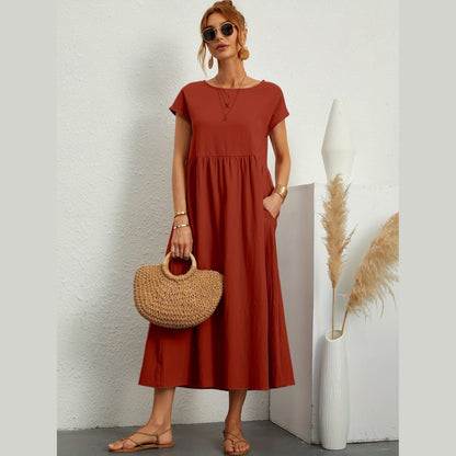 Mirabelle | Robe de loisirs décolletée