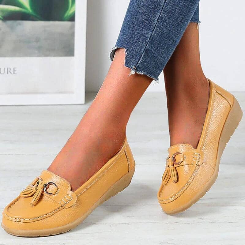 Mocassin Orthopédique en Cuir FEMININO Essentielle 