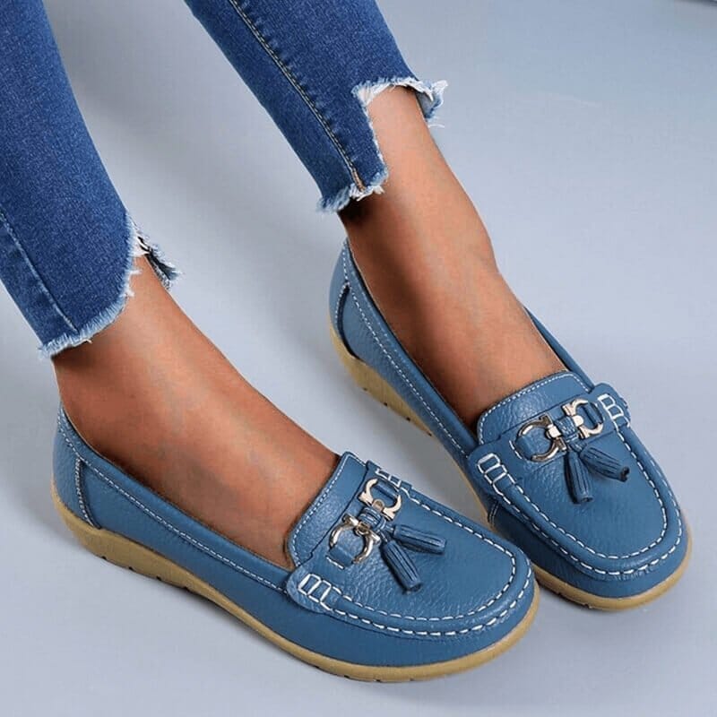 Mocassin Orthopédique en Cuir FEMININO Essentielle 