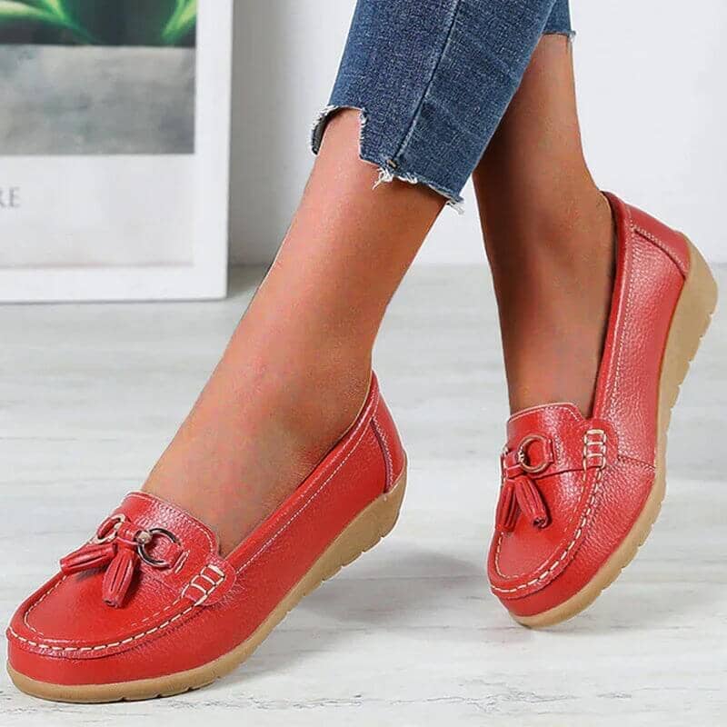 Mocassin Orthopédique en Cuir FEMININO Essentielle 