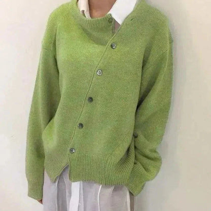 Pull en Cachemire Confortable - Luna FEMININO Essentielle Vert S 