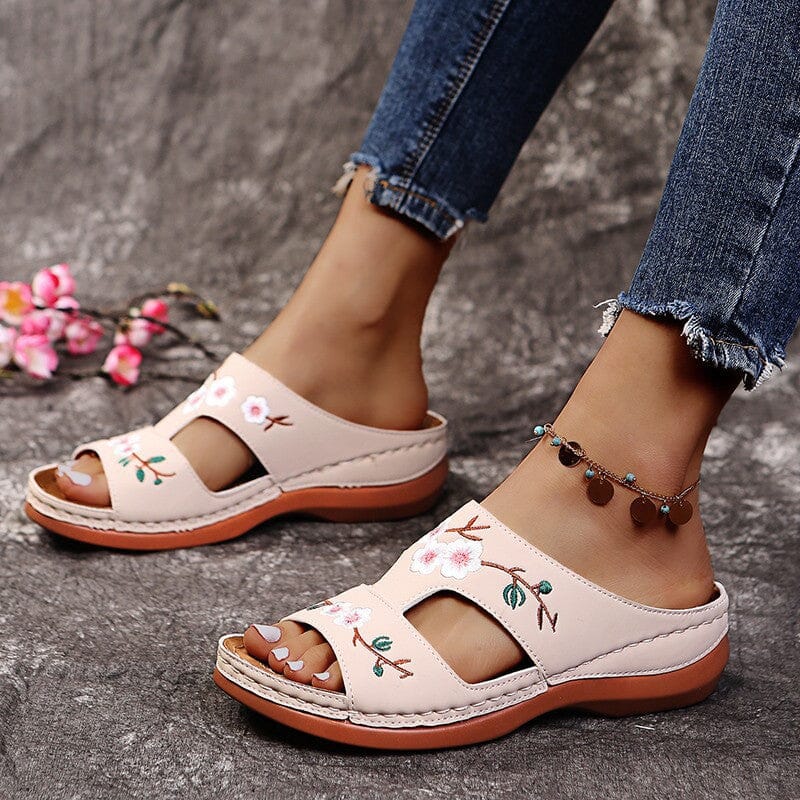 Sandales orthopédiques Lily Flowers Essentielle Beige 35 