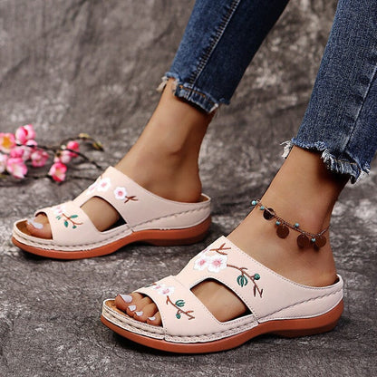 Sandales orthopédiques Lily Flowers Essentielle Beige 35 