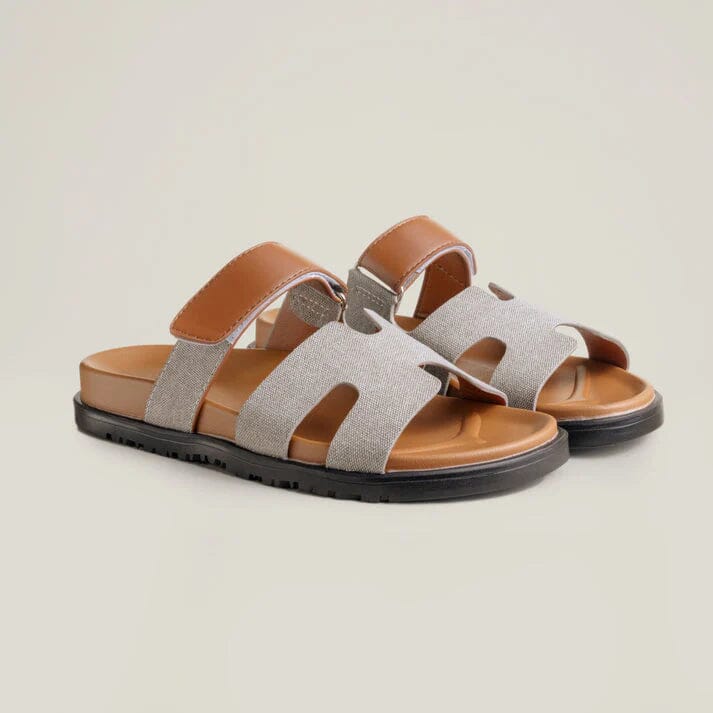 THE KONF™ | SANDALE ORTHOPÉDIQUE MARINA Essentielle Beige/Argent 35 