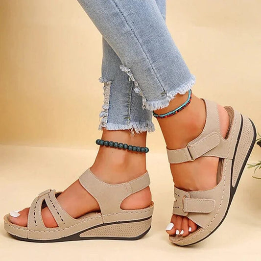The Konf™ | Sandales orthopédiques Alfreda Essentielle Beige 35 