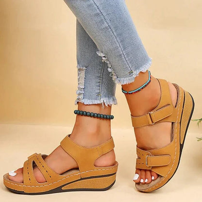 The Konf™ | Sandales orthopédiques Alfreda Essentielle Jaune 35 