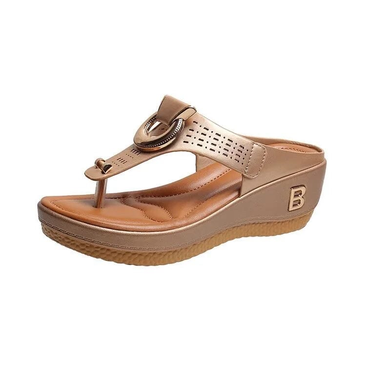 The Konf™ | SANDALES ORTHOPÉDIQUES BIENA Essentielle Doré 35 