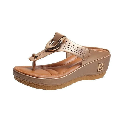 The Konf™ | SANDALES ORTHOPÉDIQUES BIENA Essentielle Doré 35 