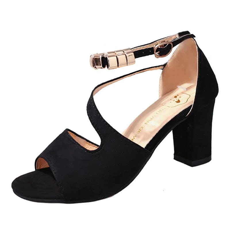 The Konf™ | Sandales orthopédiques Pipen Essentielle Noir 34 