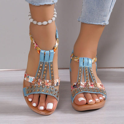 The Konf™ | Sandales Orthopédiques Ruzan Essentielle Bleu 34 
