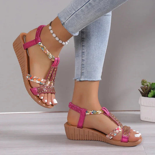 The Konf™ | Sandales Orthopédiques Ruzan Essentielle Rose 34 