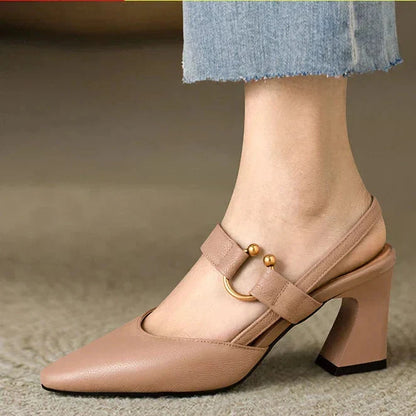 Sandales orthopédiques Talon FEMININO Essentielle Marron 35 