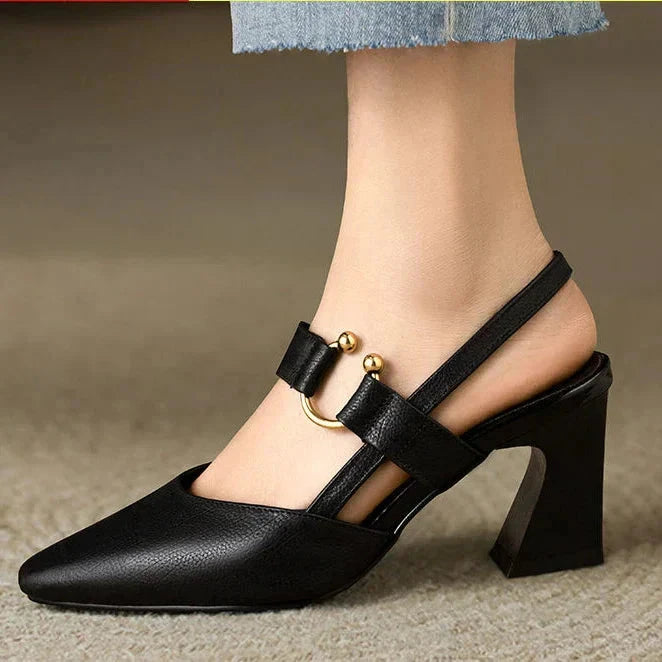 Sandales orthopédiques Talon FEMININO Essentielle Noir 35 