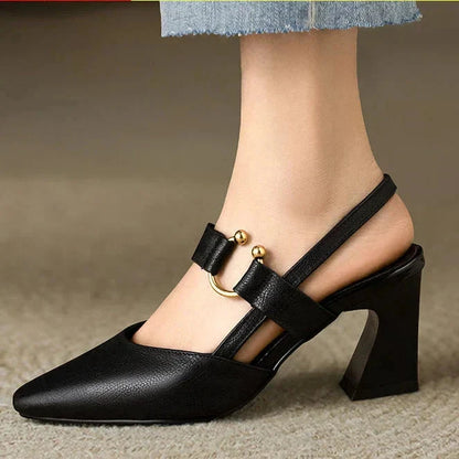 Sandales orthopédiques Talon FEMININO Essentielle Noir 35 